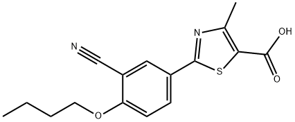 2-(4-Butoxy-3-cyanophenyl)-4-methyl-5-thiazolecarboxylic acid