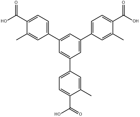 [1,1':3',1''-Terphenyl]-4,4''-dicarboxylic acid, 5'-(4-carboxy-3-methylphenyl)-3,3''-dimethyl-