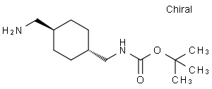 反式-4-BOC-氨甲基环己烷甲胺
