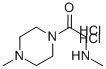 Piperazine, 1-methyl-4-[(methylamino)acetyl]- (9CI)