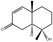 2(1H)-Naphthalenone, 4a,5,6,7,8,8a-hexahydro-8-hydroxy-4a,8-dimethyl-, (4aS,8S,8aS)-