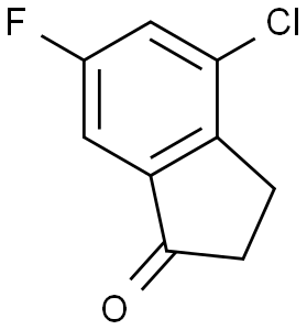 1H-Inden-1-one, 4-chloro-6-fluoro-2,3-dihydro-