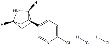 EXO-(+)-1R,2R,4S-2-(6-CHLORO-3-PYRIDINYL)-7-AZABICYCLO[2.2.1]HEPTANE DIHYDROCHLORIDE