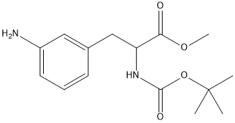 3-(3-氨基苯基)-2-((叔丁氧基羰基)氨基)丙酸甲酯