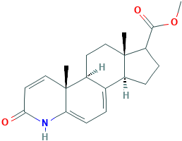 3-Oxo-4-azaandrosta-1,5,7-triene-17-carboxylic Acid Methyl Ester