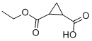 1,2-Cyclopropanedicarboxylicacid,monoethylester(9CI)