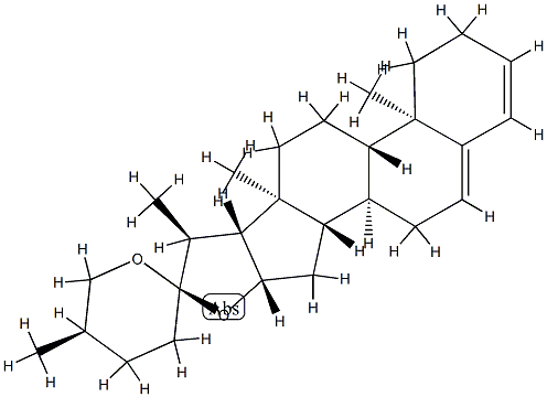 Spirosta-3,5-diene,(25R)-