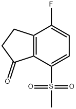 1H-Inden-1-one, 4-fluoro-2,3-dihydro-7-(methylsulfonyl)-