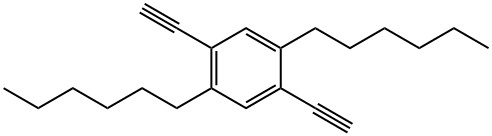 Benzene, 1,4-diethynyl-2,5-dihexyl-