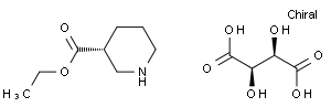 (3R)-3-Piperidinecarboxylic Acid Ethyl Ester (2S,3S)-2,3-Dihydroxybutanedioate