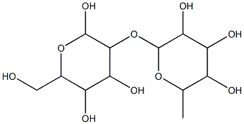 2-methyl-6-[2,4,5-trihydroxy-6-(hydroxymethyl)oxan-3-yl]oxyoxane-3,4,5-triol