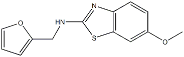 N-(2-FURYLMETHYL)-6-METHOXY-1,3-BENZOTHIAZOL-2-AMINE