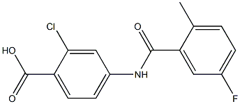 2-chloro-4-(5-fluoro-2-MethylbenzaMido)benzoic acid