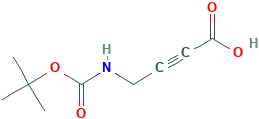 2-Butynoicacid,4-[[(1,1-dimethylethoxy)carbonyl]amino]-(9CI)