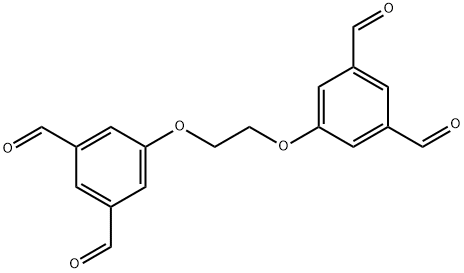 1,3-Benzenedicarboxaldehyde, 5,5'-[(1,2-ethanediyl)bis(oxy)]bis-