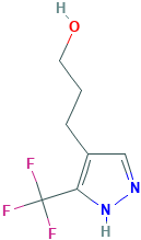 3-(3-(三氟甲基)-1H-吡唑-4-基)丙-1-醇