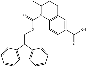 1-{[(9H-fluoren-9-yl)methoxy]carbonyl}-2-methyl-1,2,3,4-tetrahydroquinoline-6-carboxylic acid