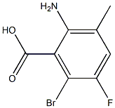 2-Amino-6-bromo-5-fluoro-3-methylbenzoic acid