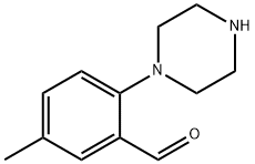 5-methyl-2-(piperazin-1-yl)benzaldehyde