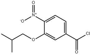 3-(2-methylpropoxy)-4-nitrobenzoyl chloride