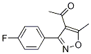 Ethanone, 1-[3-(4-fluorophenyl)-5-Methyl-4-isoxazolyl]-