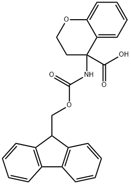 4-({[(9H-fluoren-9-yl)methoxy]carbonyl}amino)-3, 4-dihydro-2H-1-benzopyran-4-carboxylic acid