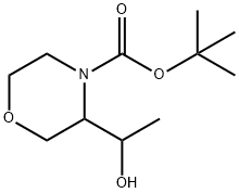 tert-butyl 3-(1-hydroxyethyl)morpholine-4-carboxylate