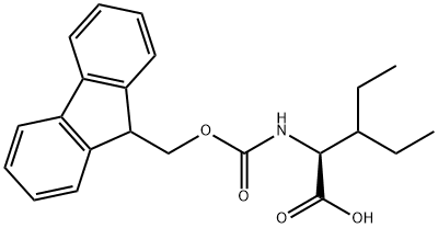 2-((((9H-fluoren-9-yl)methoxy)carbonyl)amino)-3-ethylpentanoic acid