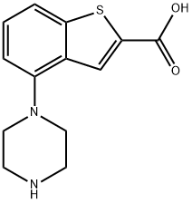 4-Piperazin-1-yl-benzo[b]thiophene-2-carboxylic acid