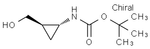 rel-(2-羟甲基)-环丙基氨基甲酸叔丁酯