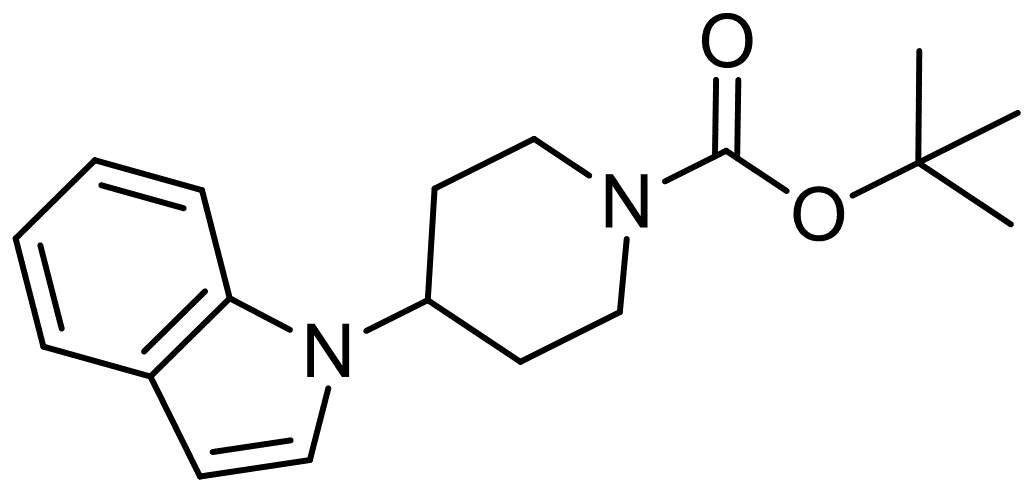 4-(吲哚-1-基)哌啶甲酸叔丁酯