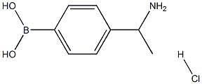 (4-(1-氨基乙基)苯基)硼酸盐酸