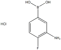 (3-氨基-4-氟苯基)硼酸盐酸