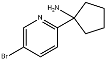 Cyclopentanamine, 1-(5-bromo-2-pyridinyl)-