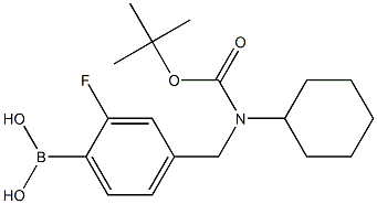 (4-(((tert-butoxycarbonyl)(cyclohexyl)aMino)Methyl)-2-fluorophenyl)boronic acid