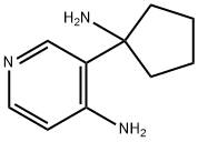 4-Pyridinamine, 3-(1-aminocyclopentyl)-