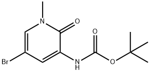 tert-butyl 5-bromo-1-methyl-2-oxo-1,2-dihydropyridin-3-ylcarbamate