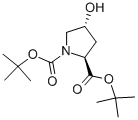 (2S,4R)-双-叔丁基4-羟基吡咯烷-1,2-二甲酸酯