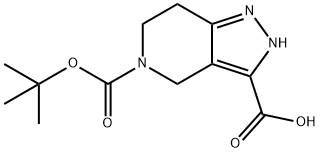 5-(叔丁氧羰基)-4,5,6,7-四氢-2H-吡唑并[4,3-C]吡啶-3-羧酸