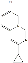 2-(4-Cyclopropyl-6-oxopyrimidin-1(6H)-yl)acetic acid