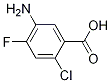 2-氯-4-氟-5-氨基苯甲酸