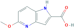 5-methoxy-1H-pyrrolo[3,2-b]pyridine-2-carboxylic acid