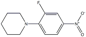 1-(2-氟-4-硝基苯基)哌啶