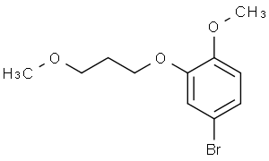 benzene, 4-bromo-1-methoxy-2-(3-methoxypropoxy)-