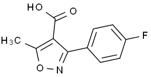 3-(4-Fluorophenyl)-5-Methyl-4-Isoxazolecarboxylic Acid