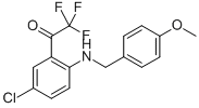 N-(4-甲氧基苄基)-4-氯-2-三氟乙酰苯胺