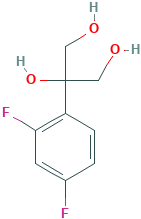 2-(2,4-Difluorophenyl)propane-1,2,3-triol