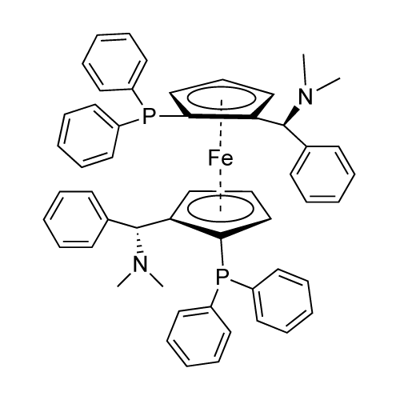 (R,R)-2,2'-双[(R)-(N,N-二甲基氨基)(苯基)甲基]-1,1'-双(二苯基膦基)二茂铁