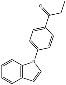 1-(4-(1H-indol-1-yl)phenyl)propan-1-one