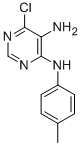 6-氯-N4-(对-甲苯基)嘧啶-4,5-二胺